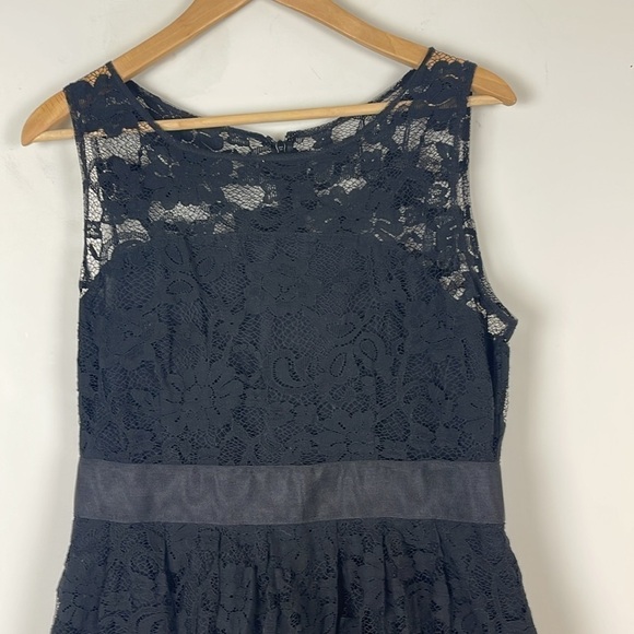 BB Dakota Lace Black Dress Size 12 - Picture 3 of 10
